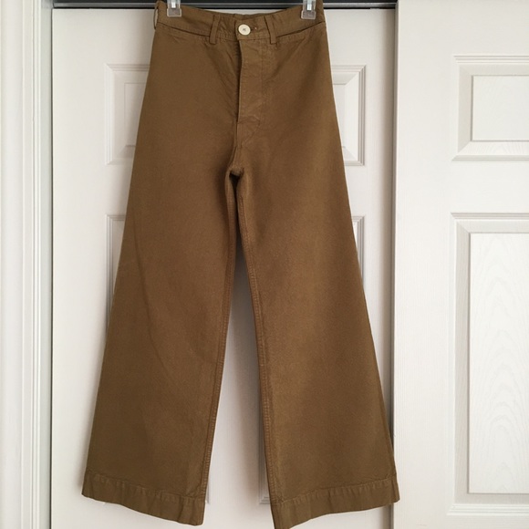 jesse kamm tobacco sailor New wide-leg pants, women's size 2 is available for purchase on au PAY Market - Imported Goods Online Store Co.Ltd. | au PAY Market 29.5 at high waist Jesse Kamm Sailor Pant Jesse